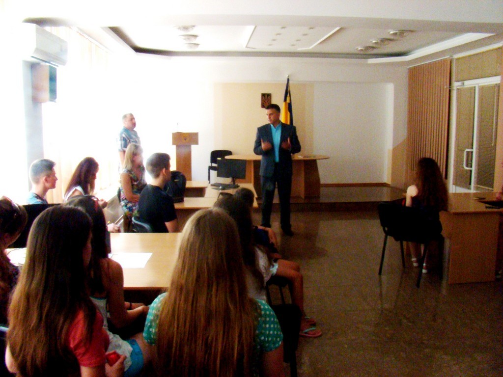 Дружній візит студентів Чернівецького національного університету