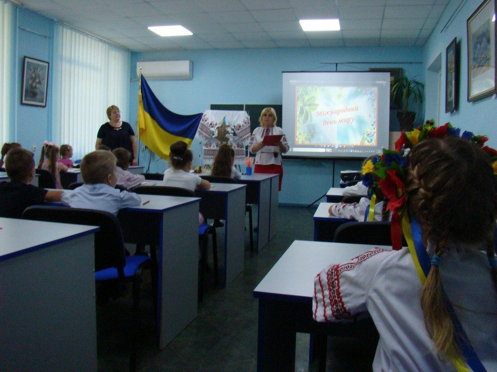 В ІДГУ відбувся майстер-клас до Міжнародного Дня Миру