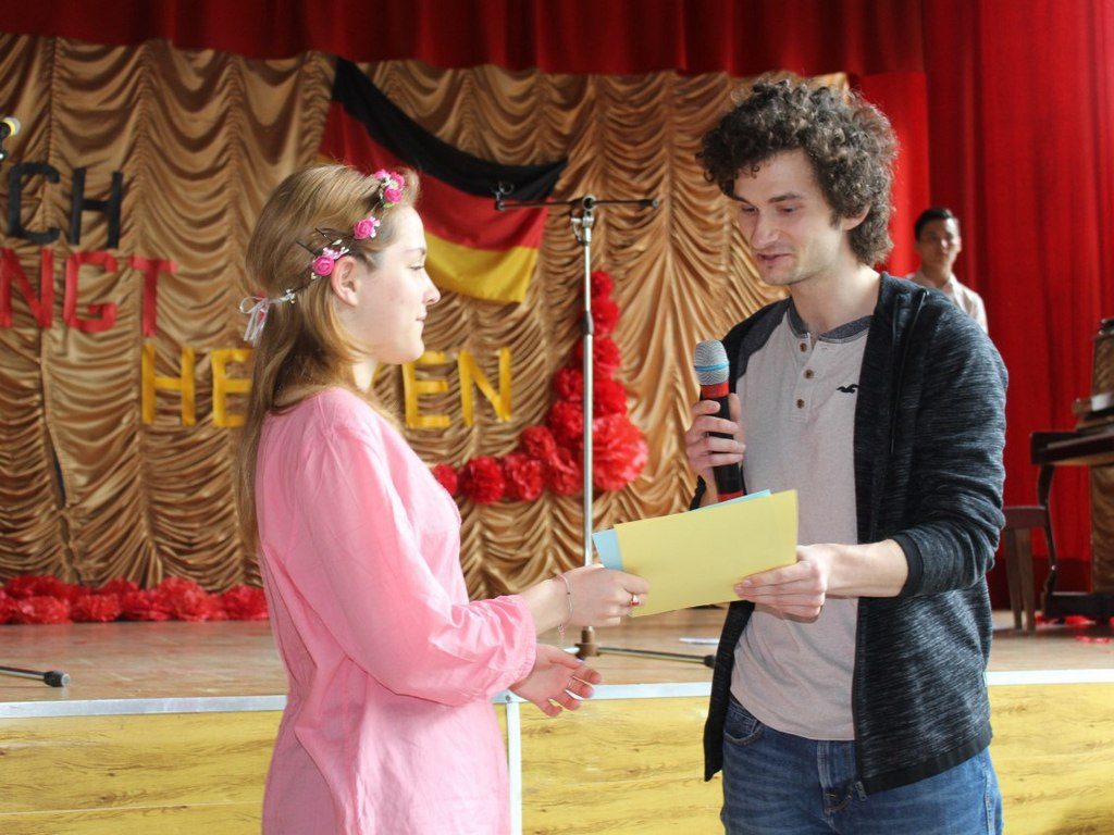 В ІДГУ відбувся німецький фонетичний конкурс «Deutsch klingt im Herzen»