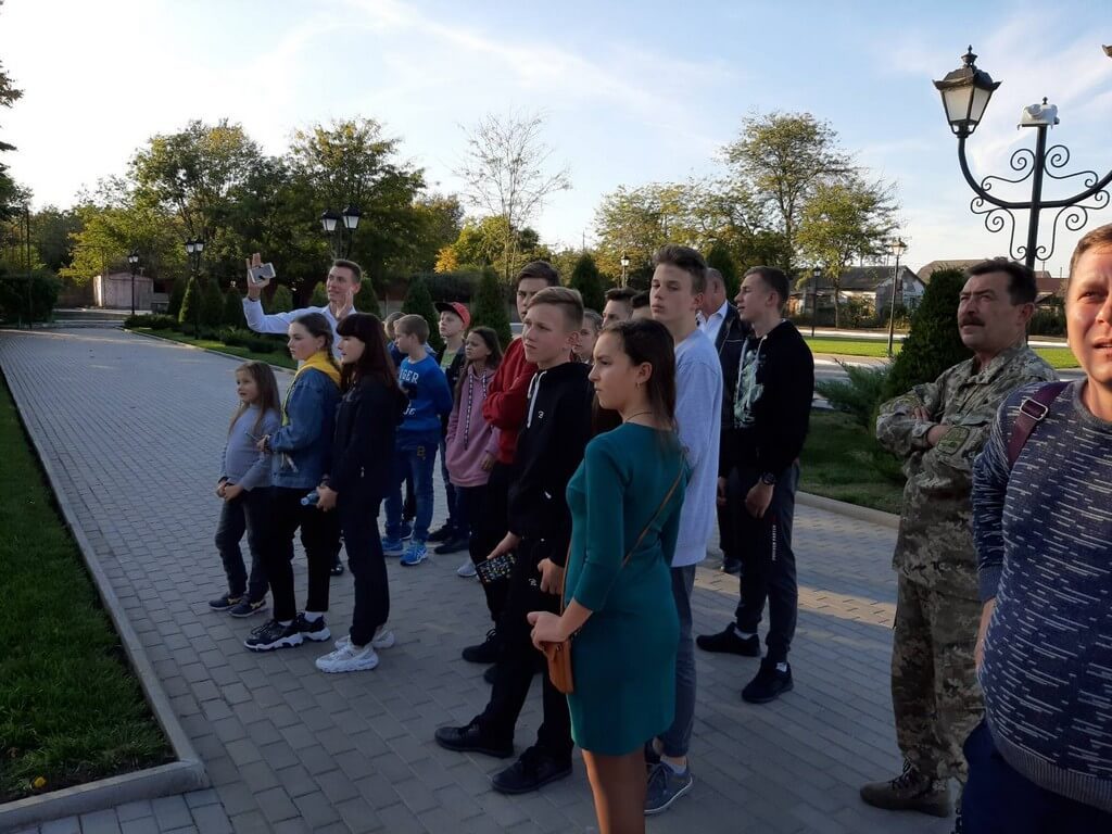 До  Дня Захисника України за сприяння Центру  громадянської освіти ІДГУ було організовано екскурсію містом Ізмаїл для кадетів з Білоцерківської гімназії