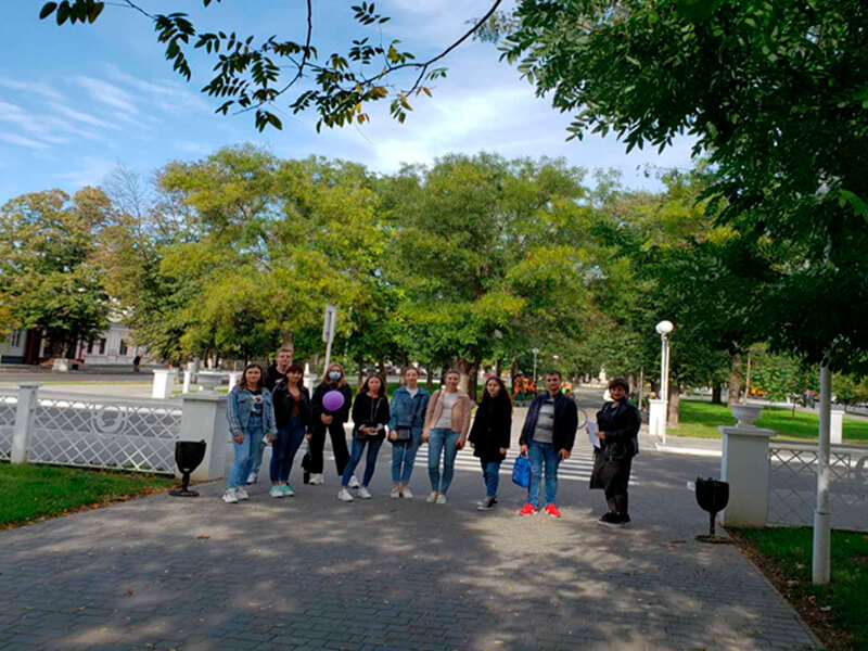16 жовтня студенти ФУАІД  разом зі своїми кураторами пройшли новий  квест «Ізмаїл в деталях»
