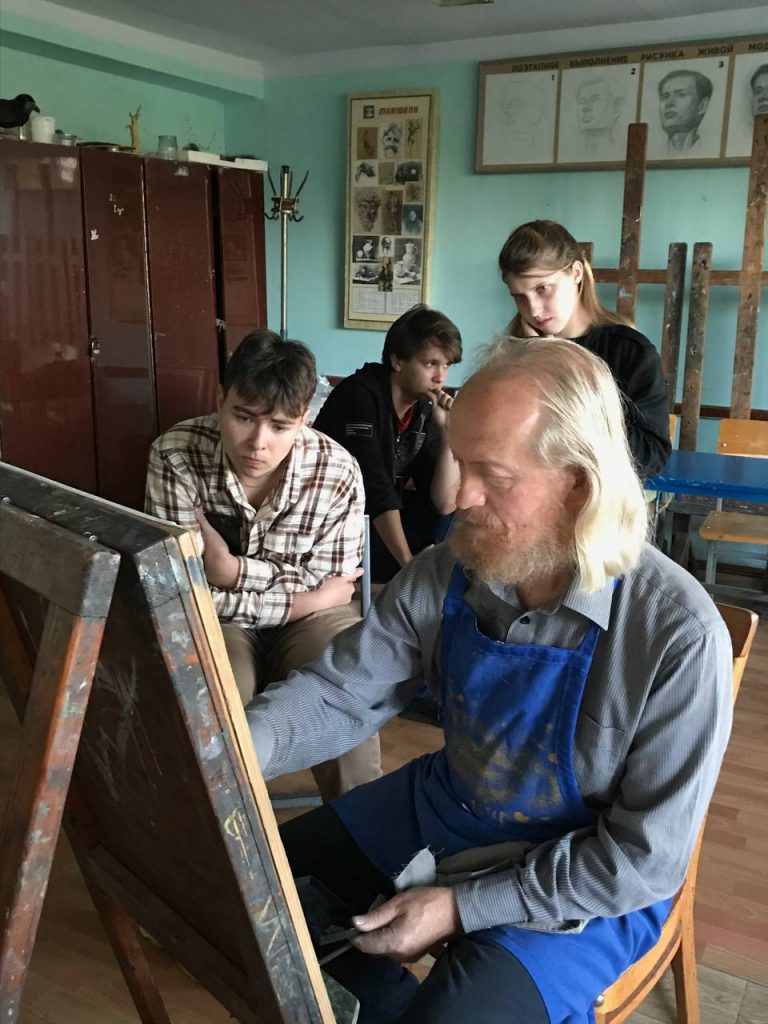 Майстер-клас від Заслуженого художника України Івана Шишмана 